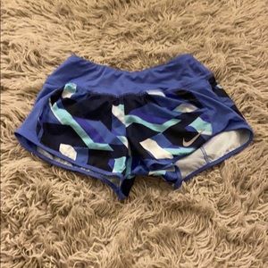 Nike Blue Workout Shorts
